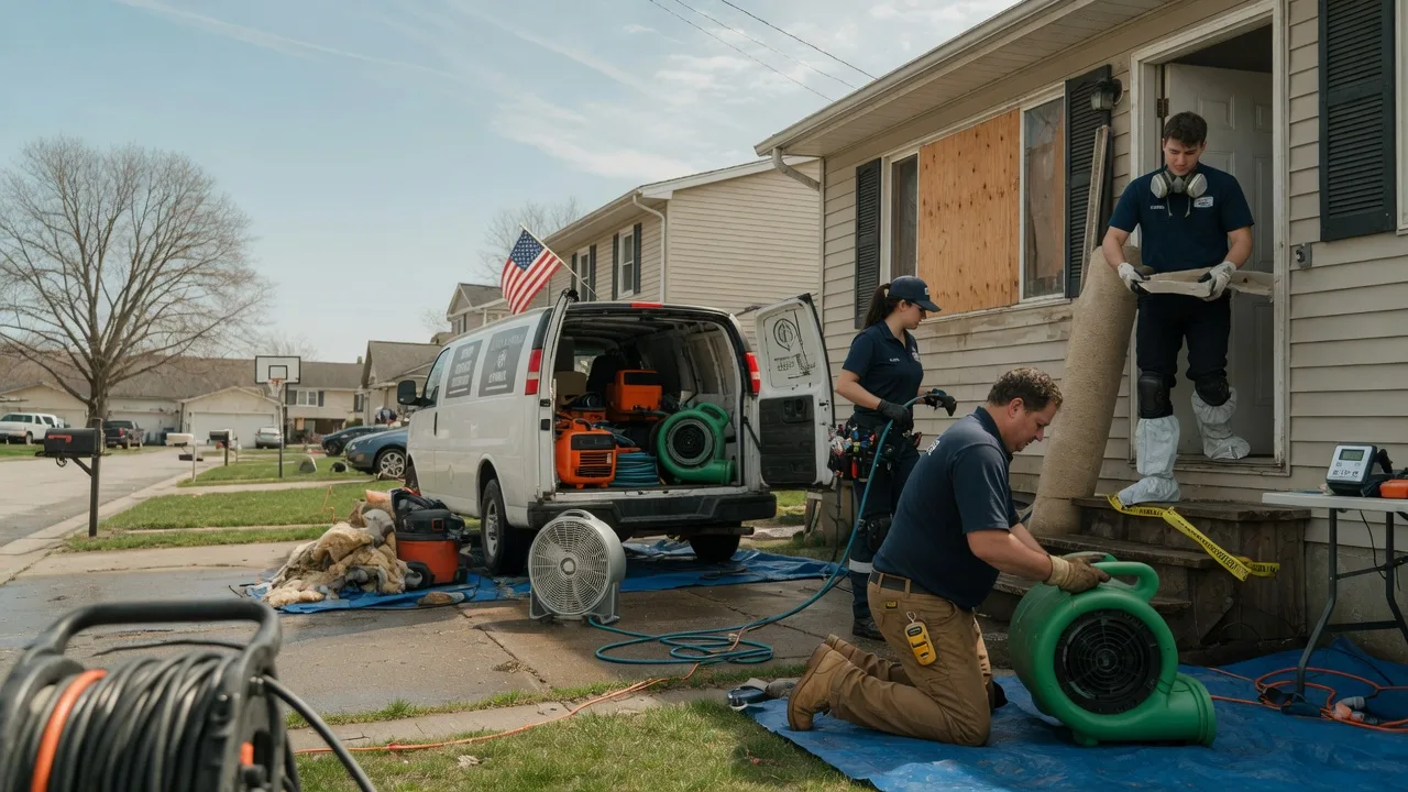 Water Damage Restoration in Saginaw, MI near me